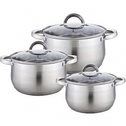 Набор посуды  ВЕ-616/6  6 предметов (2,1л,2,9л,3л)